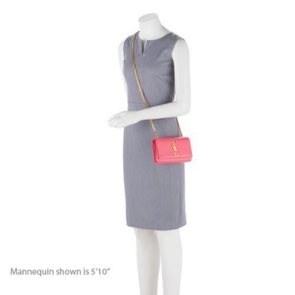 SOLD Saint Laurent Small Pink Crossbody Bag - Picture 3 of 8